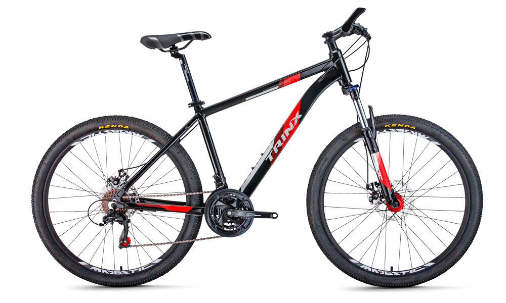 Фотография Велосипед Trinx M136 Pro 29" 2021, размер L, черно-красный